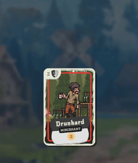 Drunkard (Man) — Fame or Folly card
