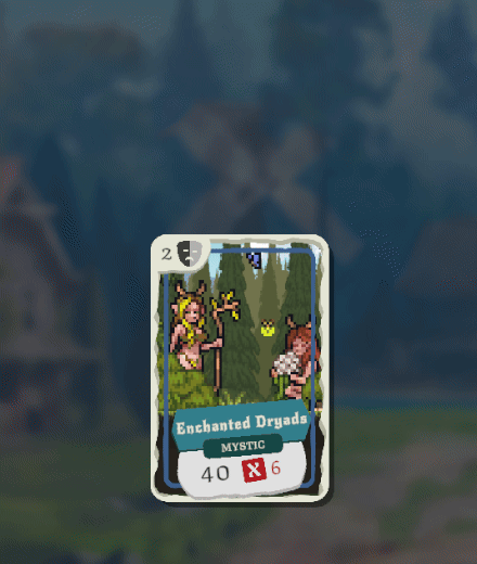 Enchanted Dryads — Fame or Folly card