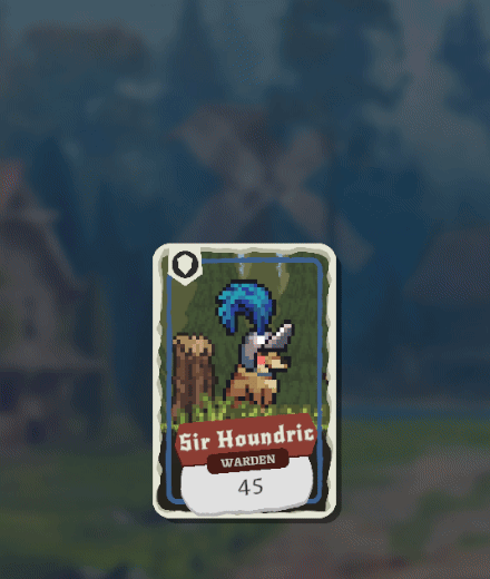 Sir Houndric — Fame or Folly card