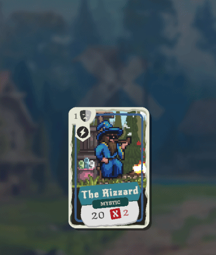 The Rizzard — Fame or Folly card